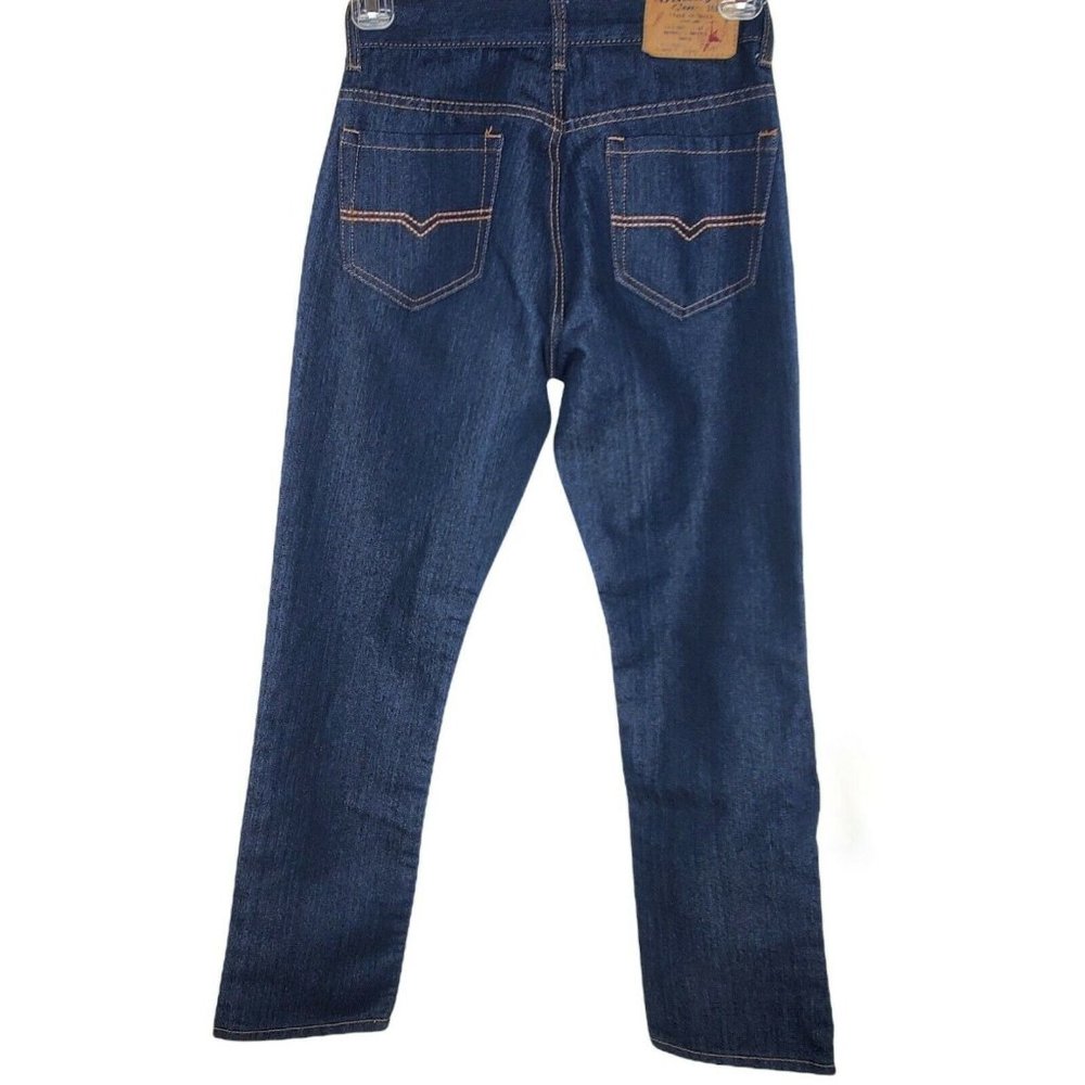 Vintage Genes Jeans mens W28 L30 Slim straight denim dark wash